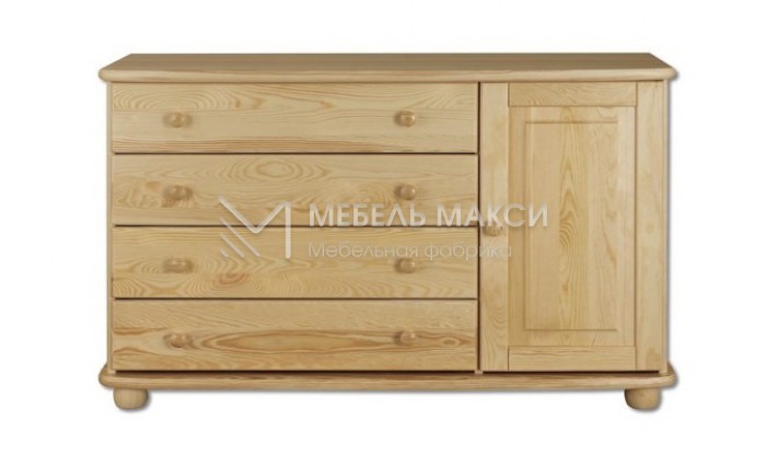 Комод КД148 из массива Ш-120см,В-80см,Г-45см