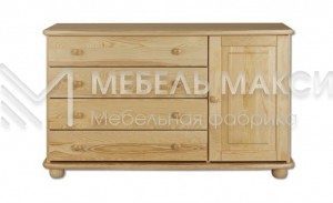 Комод КД148 из массива Ш-120см,В-80см,Г-45см